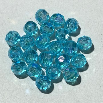 10mm Faceted AB Bead #11