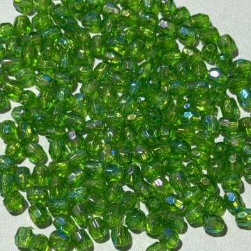 4mm Faceted AB Bead #3