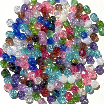 5mm Faceted AB Bead #23