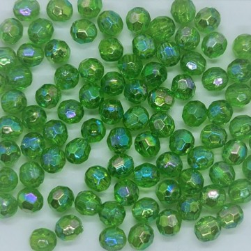 6mm Faceted AB Bead #3