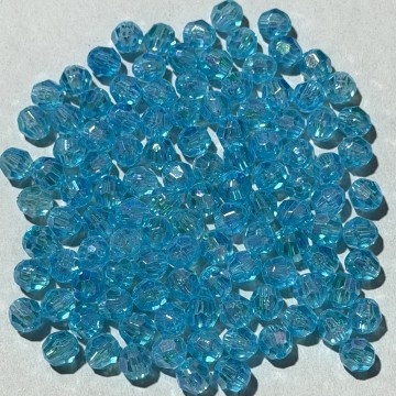 6mm Faceted AB Bead #11