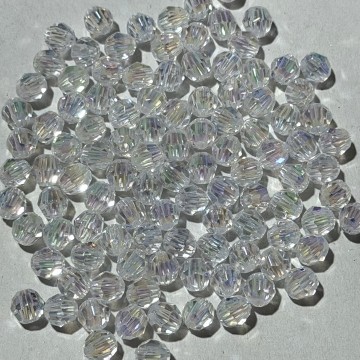 6mm Faceted AB Bead #12