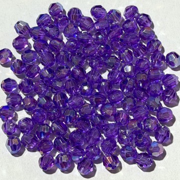 6mm Faceted AB Bead #17