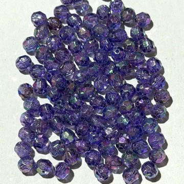 6mm Faceted AB Bead #18