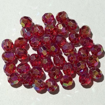 8mm Faceted AB Bead #6