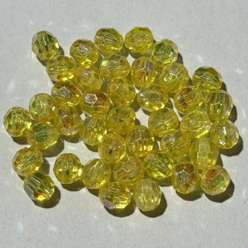 8mm Faceted AB Bead #8