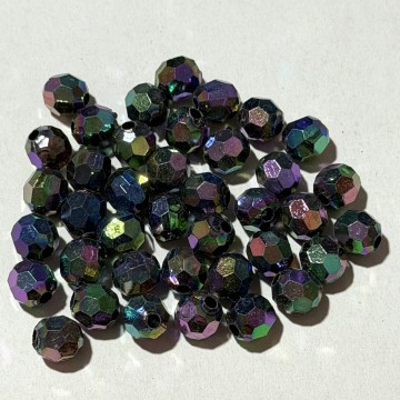8mm Faceted AB Bead #9