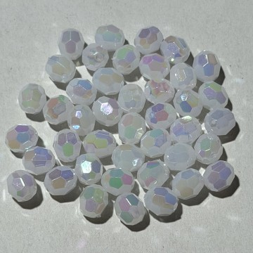 8mm Faceted AB Bead #10