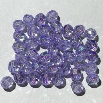 8mm Faceted AB Bead #18