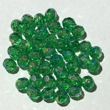 8mm Faceted AB Bead #19