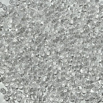 3mm Faceted Clear Bead #17