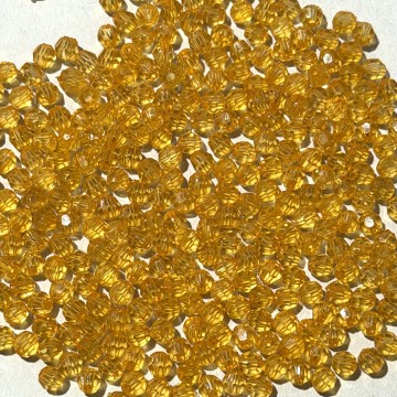 4mm Faceted Clear Bead #2