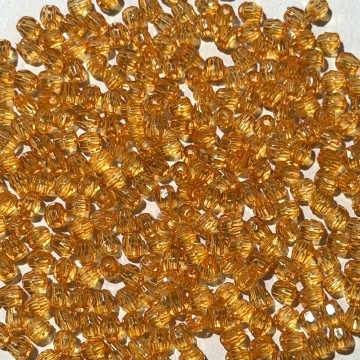 4mm Faceted Clear Bead #3
