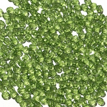 4mm Faceted Clear Bead #6