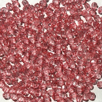 4mm Faceted Clear Bead #9