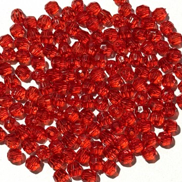 5mm Faceted Clear Bead #1