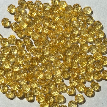 5mm Faceted Clear Bead #2