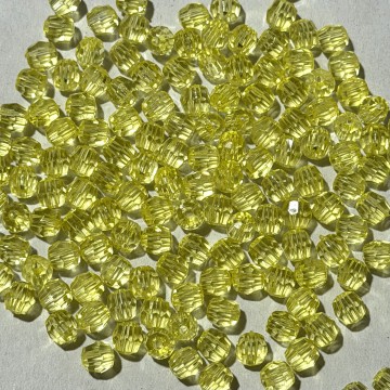 5mm Faceted Clear Bead #4
