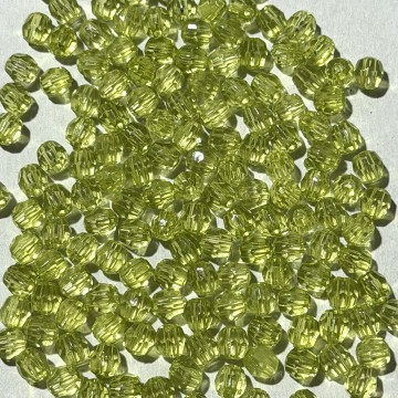 5mm Faceted Clear Bead #5