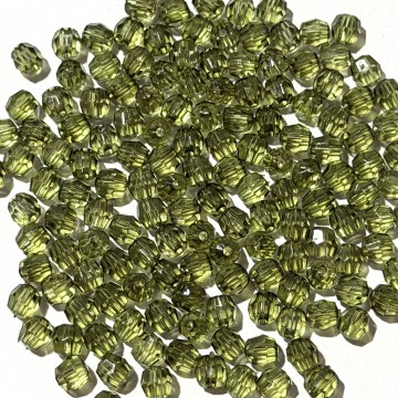 5mm Faceted Clear Bead #6