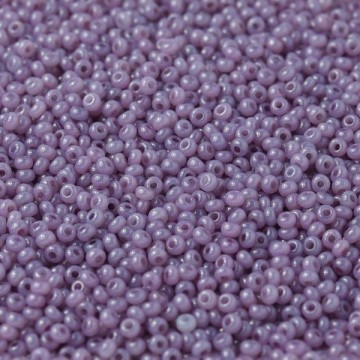 Czech Seed Beads 11/0 Alabaster Lila Luster