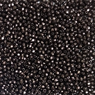 Fire Polish 2mm Matte-Dk Bronze