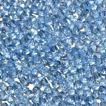 Fire Polish 3mm Sapphire