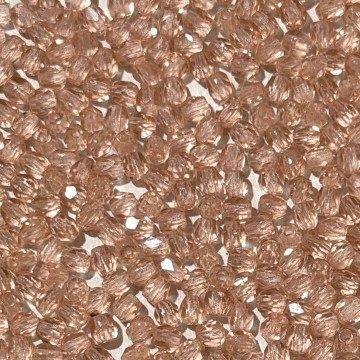 Fire Polish 3mm Rosaline