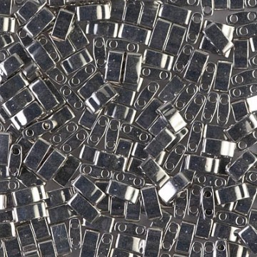 Half Tila Beads HTL0194 Palladium Plated