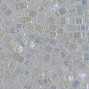 Half Tila Beads HTL0250 Crystal AB