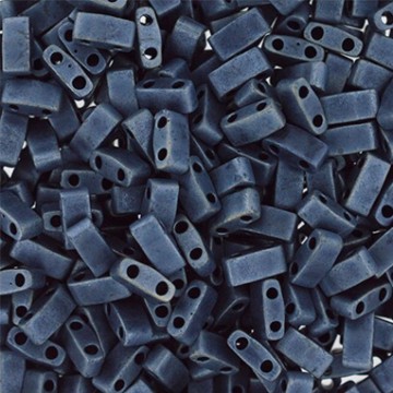 Half Tila Beads HTL2001 Matted Gunmetal