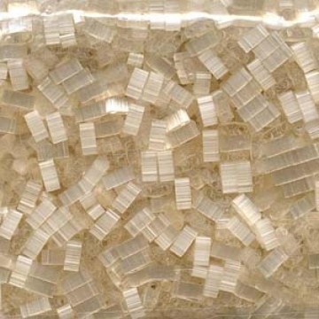 Half Tila Beads HTL2592 Silk Pale Cream