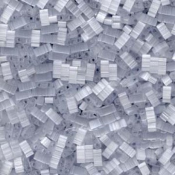 Half Tila Beads HTL2596 Silk Pale Light Grey