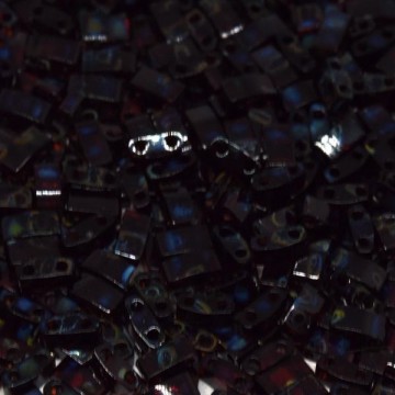 Half Tila Beads HTL4504 Picasso Transp Garnet