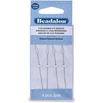 Beadalon Collapsible Eye Needles (Medium)