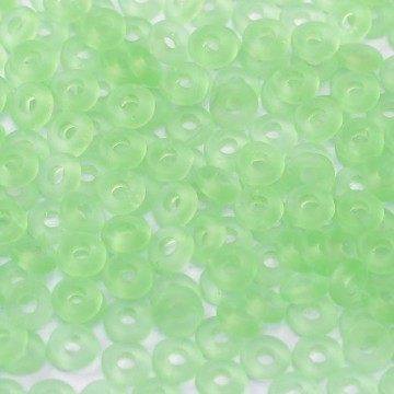 O Bead Peridot Matted