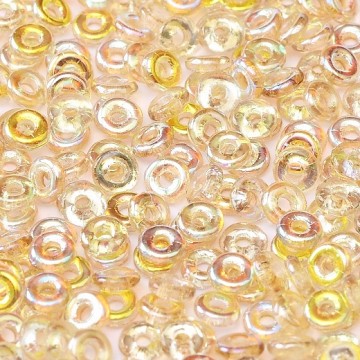 O Bead Crystal Lemon Rainbow