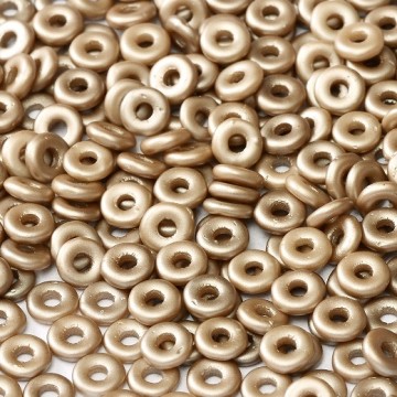 O Bead Alabaster Pastel Lt.Brown