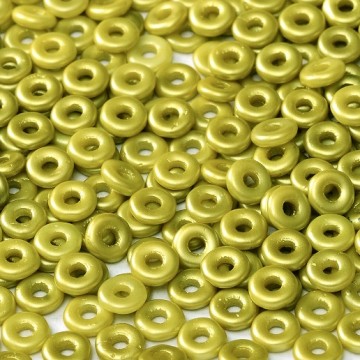 O Bead Alabaster Pastel Lime
