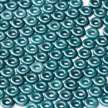 O Bead Alabaster Pastel Petrol