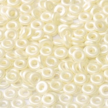 O Bead Alabaster Pastel Lt.Cream