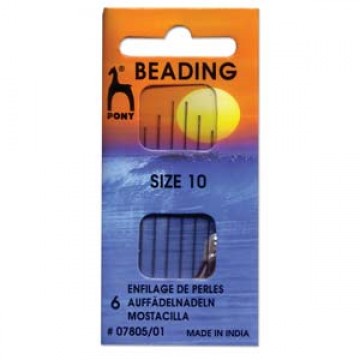 Pony Beading Needle Size 10