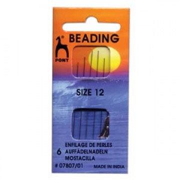 Pony Beading Needle Size 12