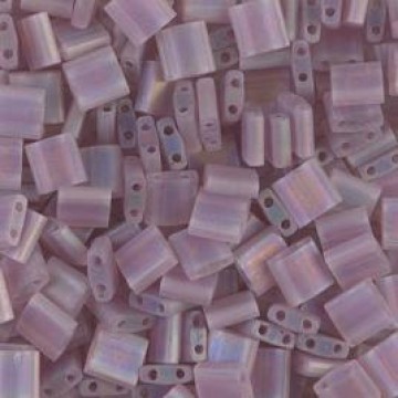 Tila Beads TL0142FR Matted Transparent Smoky Amethyst AB