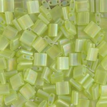 Tila Beads TL0143FR Matted Transparent Chartreuse AB