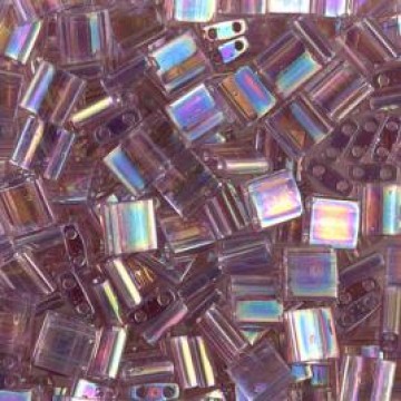 Tila Beads TL0256 Transparent Smoky Amethyst AB
