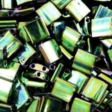 Tila Beads TL0468 Metallic Green Iris