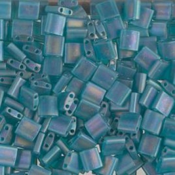 Tila Beads TL2405FR Matted Transp Teal AB