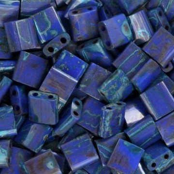 Tila Beads TL4518 Picasso Opaque Cobalt