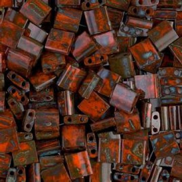 Tila Beads TL4520 Picasso Opaque Orange